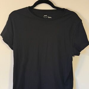 Aerie Women's Black Short Sleeve Tee